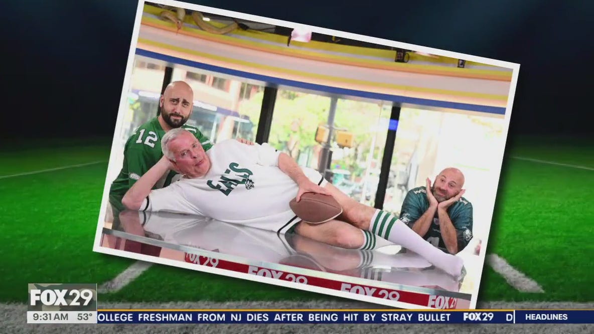 You have to see this hilarious Eagles-themed boudoir photoshoot